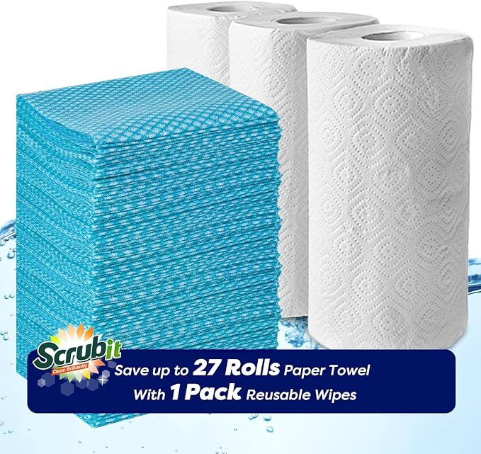 SCRUBIT Reusable Cleaning Wipes, Handy Wipes - Image 3
