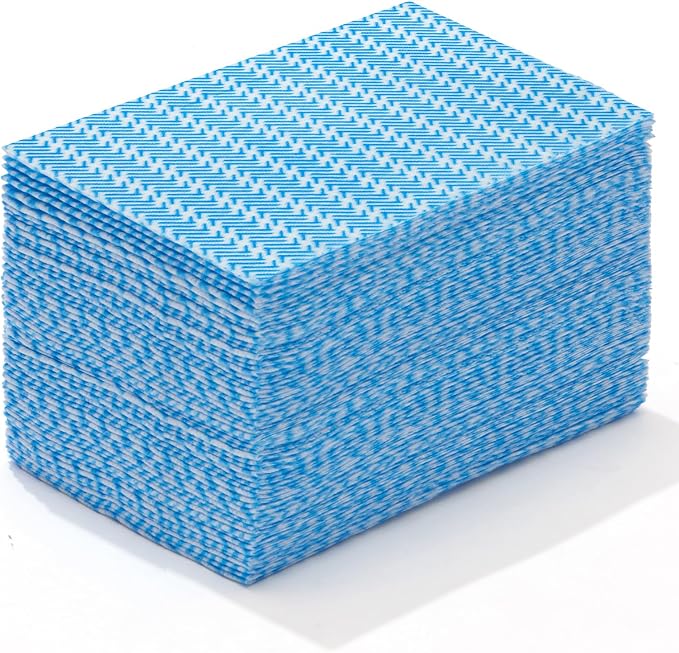 Reusable Cleaning Towels, Disposabel Dry Kitchen Wipes, Dish Cloths, Dry Quickly by PEACHICHA