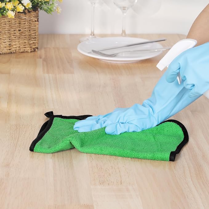 uxcell Car Cleaning Cloths, 8 Pack Soft Premium Microfiber Towels - Image 5