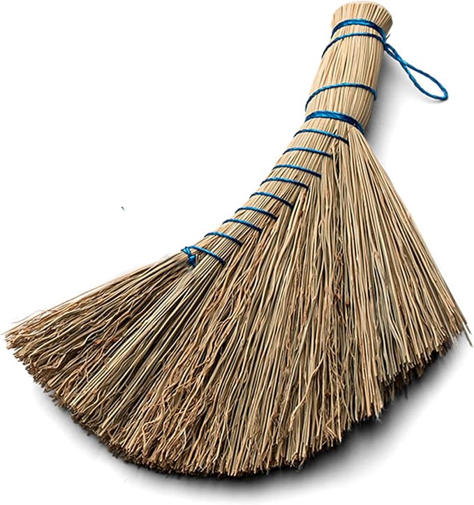 Natural Straw Whisk Broom by KingsCountyTools