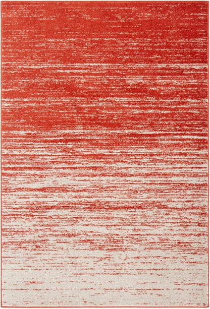 SAFAVIEH Adirondack Collection Accent Rug - 2'6" x 4', Orange & Grey, Modern Ombre Design, Non Shedding & Easy to Clean, Ideal for Front Door, Kitchen, Entryway, Accent Space (ADR113P)