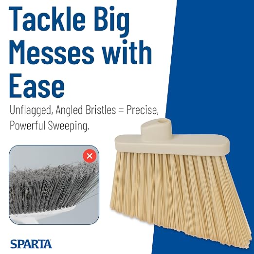 SPARTA Plastic Broom Head, Un-Flagged - Image 6