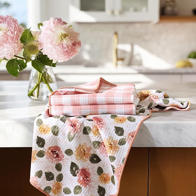 RECYCO Waffle Kitchen Towel Set of 2 by RECYCOHOMECOLLECTION