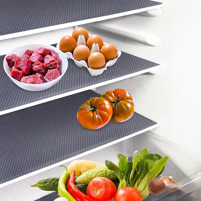 20Pcs Refrigerator Liners, Washable Fridge Liner Shelf Mats Refrigerator Pads by Daixers