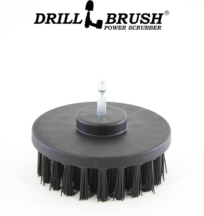 Ultra Stiff 4-Inch Electric Spin Scrubber: Industrial Cleaning Supplies - Image 9
