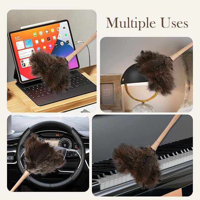 Ostrich Duster Fluffy Natural Feather Dusters - Image 7