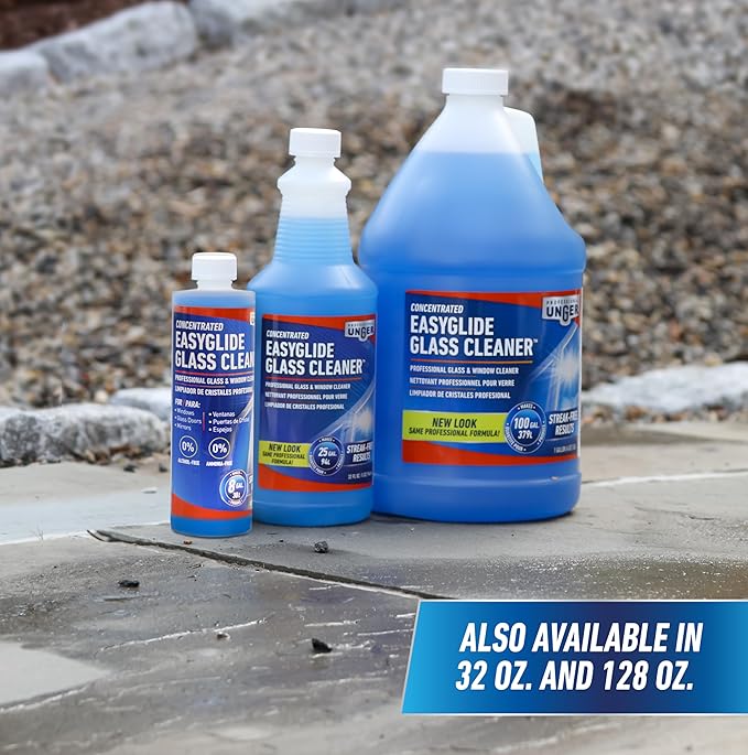 Unger Professional Streak-Free EasyGlide Glass Cleaner Concentrate, 1 Gallon - Image 6