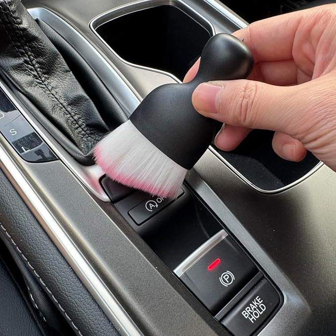 Car Detailing Brush, Soft Bristle Cleaning Brush, Scratch-Free Auto Duster Tool - Image 9