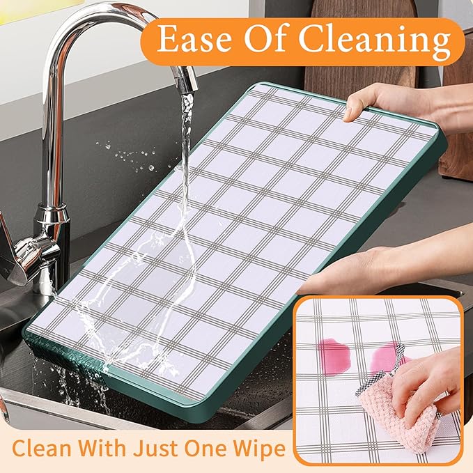 Shelf Liner for Kitchen Cabinets Non Adhesive Drawer Liner Non-Slip Thickened Shelf Liner Paper Strong Easy to Clean for Tool Box Refrigerator with Knife and Tape Measure, White Square, 11.8 x 118 in