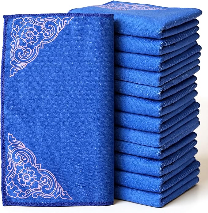 YUA Microfiber Cleaning Cloth 12 Pack, Microfiber Towels Cleaning, Microfiber by Unknown