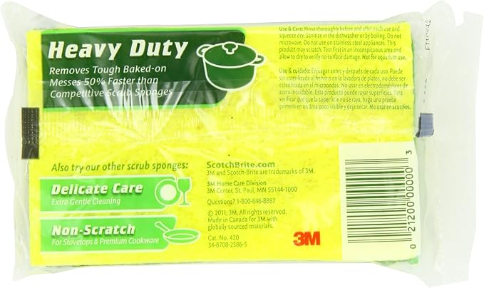 Scotch-Brite Heavy Duty Scrub Sponge - Image 3