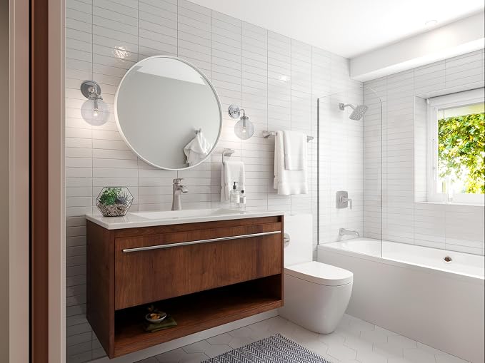 Pfister Bruxie Toilet Paper Holder, Bathroom Tissue Roll Holder, Wall-Mounted - Image 6