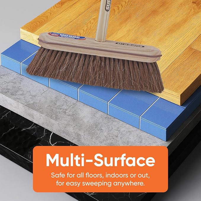 Superio Kitchen and Home Horsehair Broom - Image 7