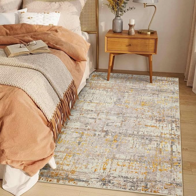 3x5 Washable Entryway Rug, Non Slip Boho Runner Rugs - Image 2