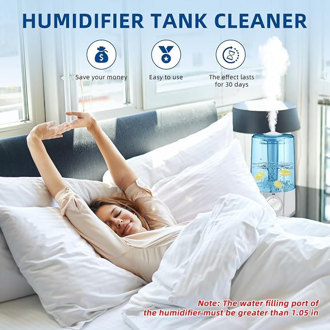 AMI PARTS Humidifier Tank Cleaner Small Submarine 18 pcs - Image 5