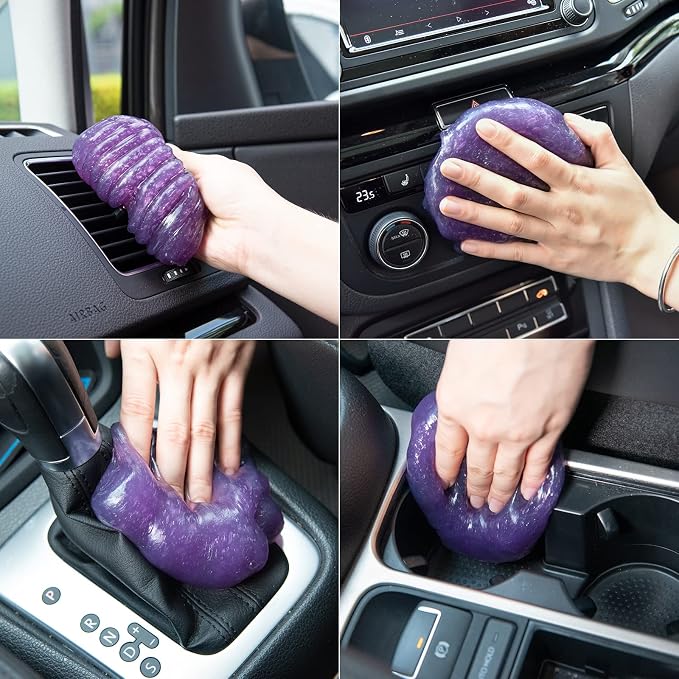 ASFSKY Car Cleaning Gel for Car Interior（Air Vents, Center Console, Cup Holders - Image 4