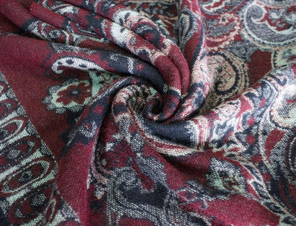 Women's Vintage Pattern Open Front Poncho Cape Shawl Winter Shawl Wraps