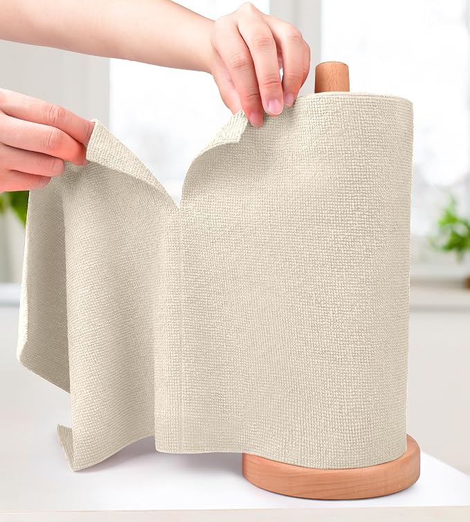 KitchLife Microfiber Cleaning Cloth Roll by OverDoorHooksKitchenSupplies