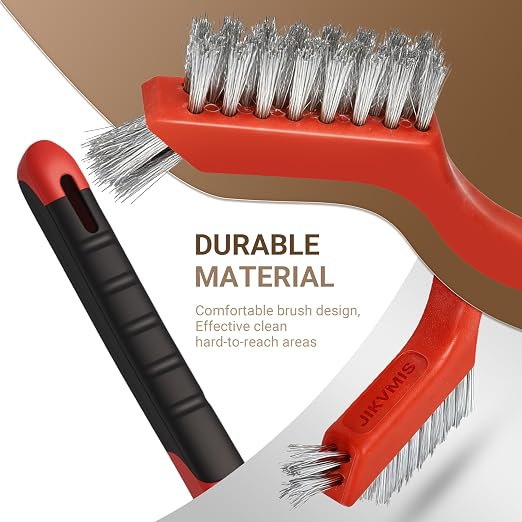 24 Pieces Stainless Steel Wire Brush Set, Stainless Steel Bristles - Image 6