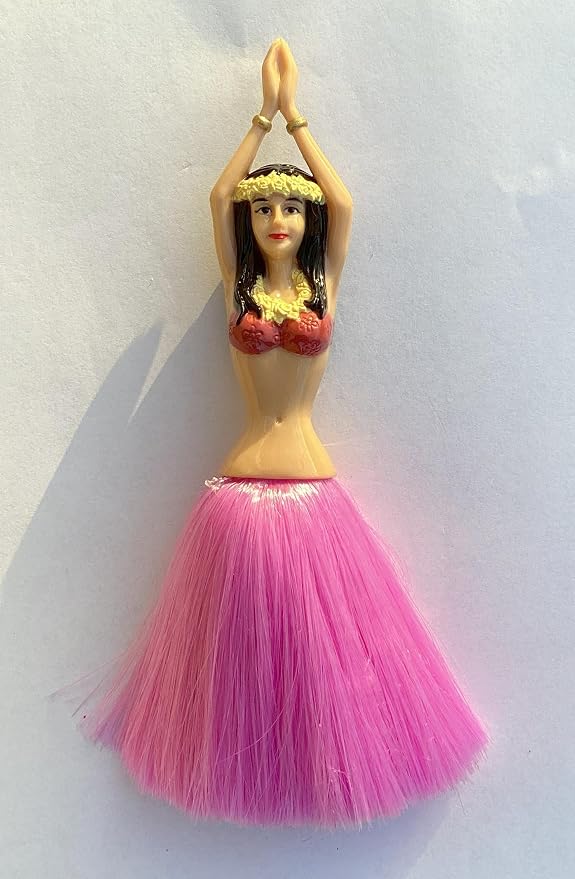 Big Retro Pink Hula Duster Detailed Glossy by CosaNova