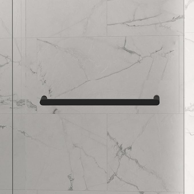 Monaco 56.5-60" W x 78" H 3/8" Twinglide Frameless Shower Door - Image 8