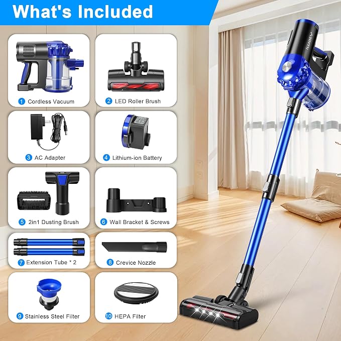 iwoly Cordless Vacuum Cleaner - Image 7