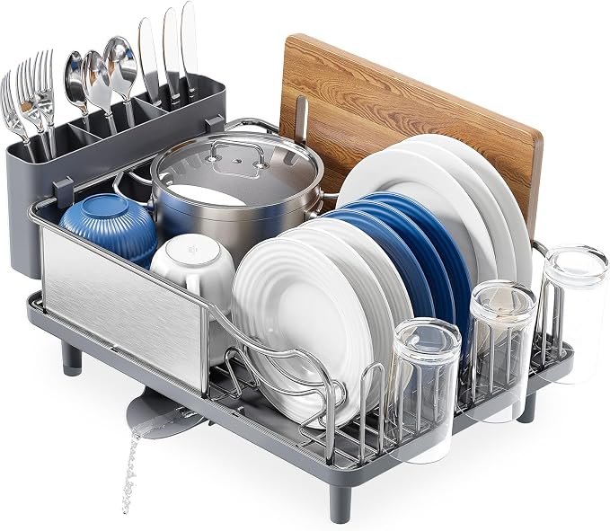 Stainless Steel Dish Drying Rack by Urackify