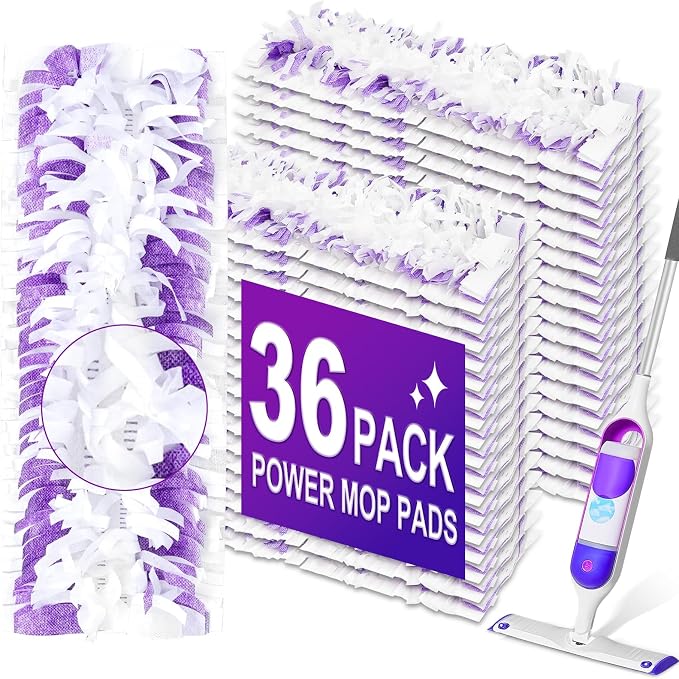 36 Count Power Mop Pads Refills by Cafonil