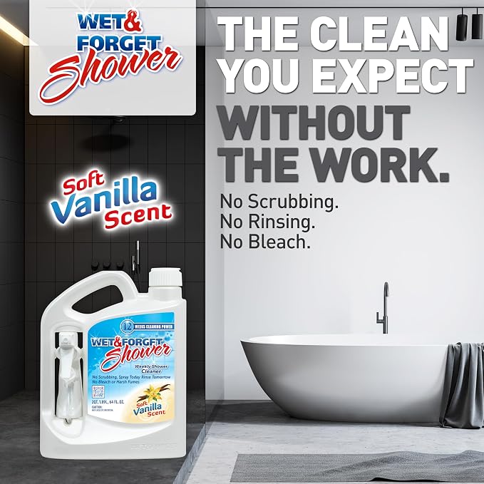 Wet & Forget Shower Cleaner Weekly Application Requires No Scrubbing, - Image 11