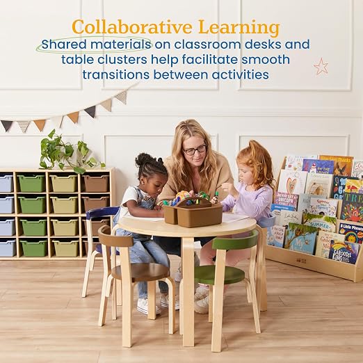 ECR4Kids 3-Compartment Storage Caddy, Storage Organizer - Image 4