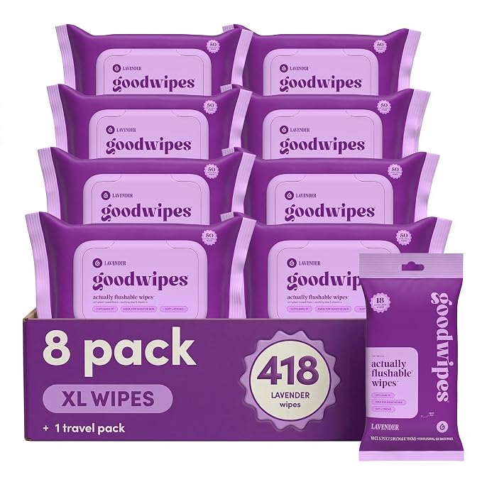 goodwipes Flushable Butt Wipes by goodwipes