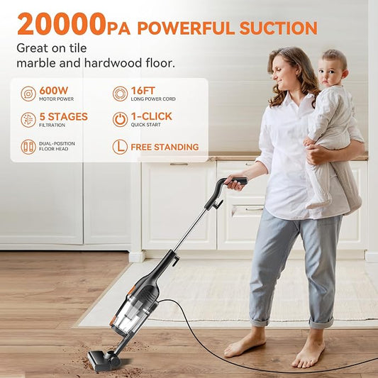 Vazone R6X Corded Stick Vacuum Cleaners - Image 2