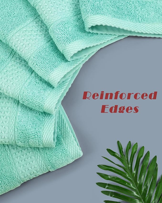 Cleanbear Washcloths for Your Body 100% Cotton Facecloths Extra Soft Bathroom - Image 5