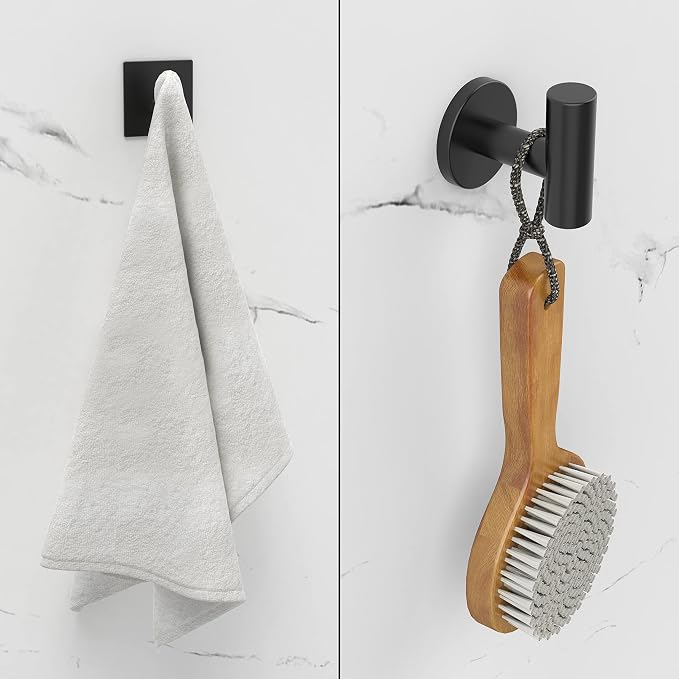 6 PCS Bathroom Hardware Set, Including 16" Hand Towel Bar, Toilet Paper Holder - Image 7