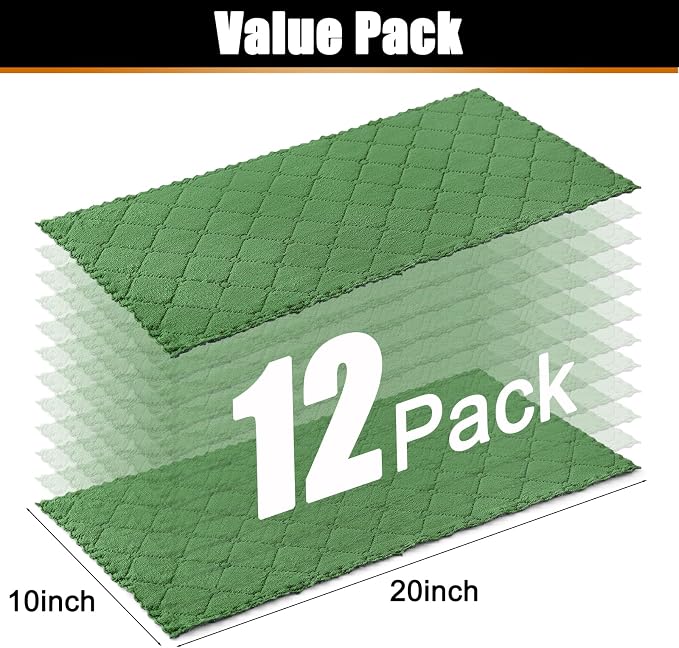 Mordimy 12 Pack Kitchen Towels, Super Soft and Absorbent Dish Towels, Coral - Image 5