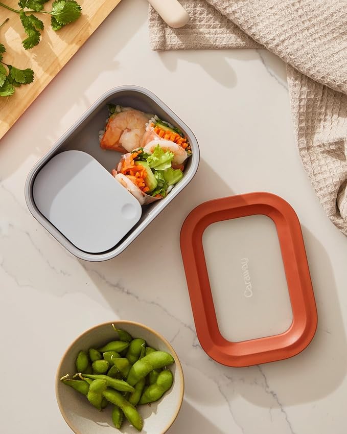 Caraway 2pc Glass Food Storage Set - Image 7