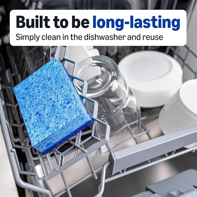 Amazon Basics Non-Scratch Dual-Sided Sponges - Image 5