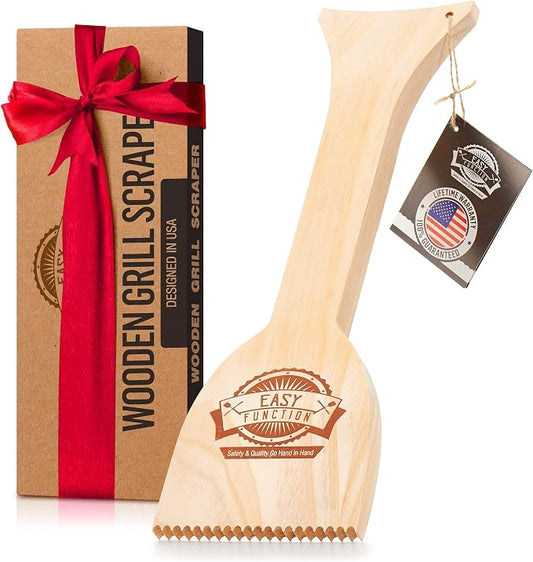 Wood Grill Scraper by EasyFunction