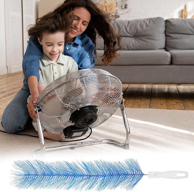 3 Pcs Bendable Fan Cleaning Brush Reusable Microfiber Washable Fan Cleaner - Image 7