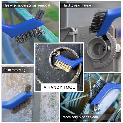 Wire Brush Set 3Pcs - Image 7