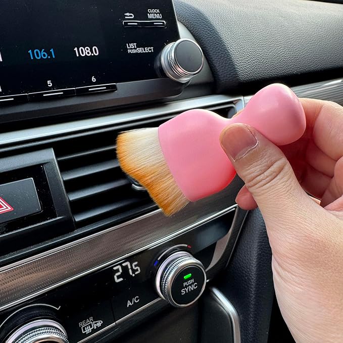 Car Detailing Brush, Soft Bristle Cleaning Brush, Scratch-Free Auto Duster Tool - Image 8
