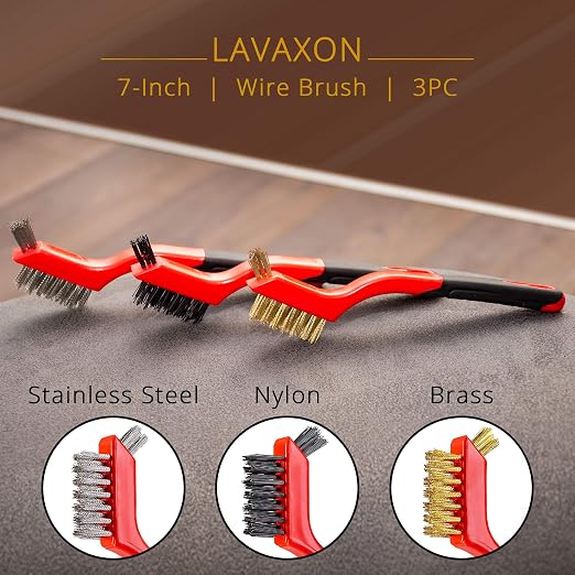 Wire Brush Set 3Pcs - Image 3