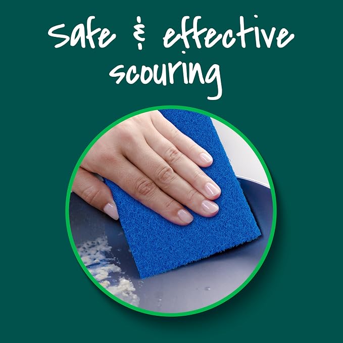 Scotch-Brite® Zero Scratch Scour Pad, 3 Scrubbing Pads, Non-Scratch Scouring - Image 6