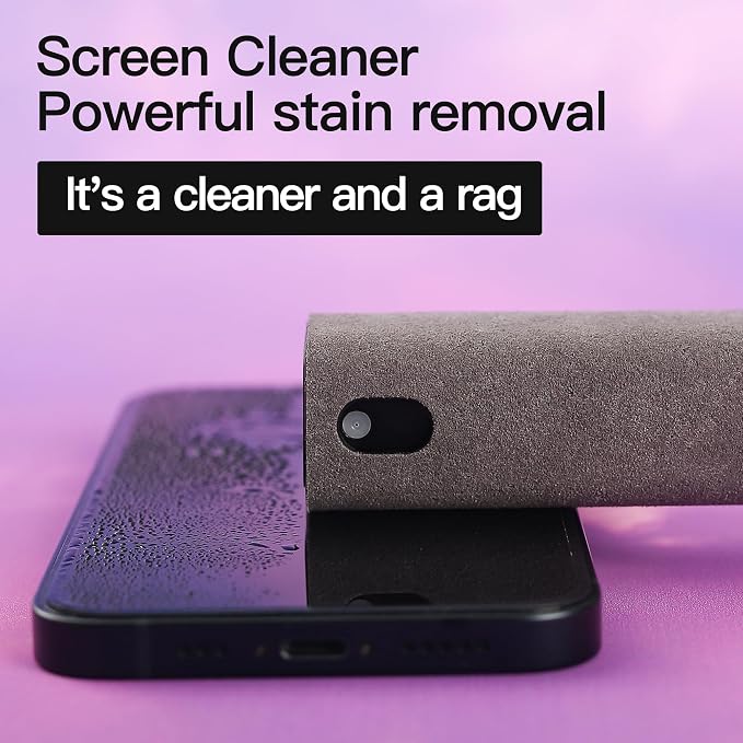 Touchscreen Screen Cleaner Kit 2 Pcs, Tablet and Car Screen Cleaner, Two in One - Image 5