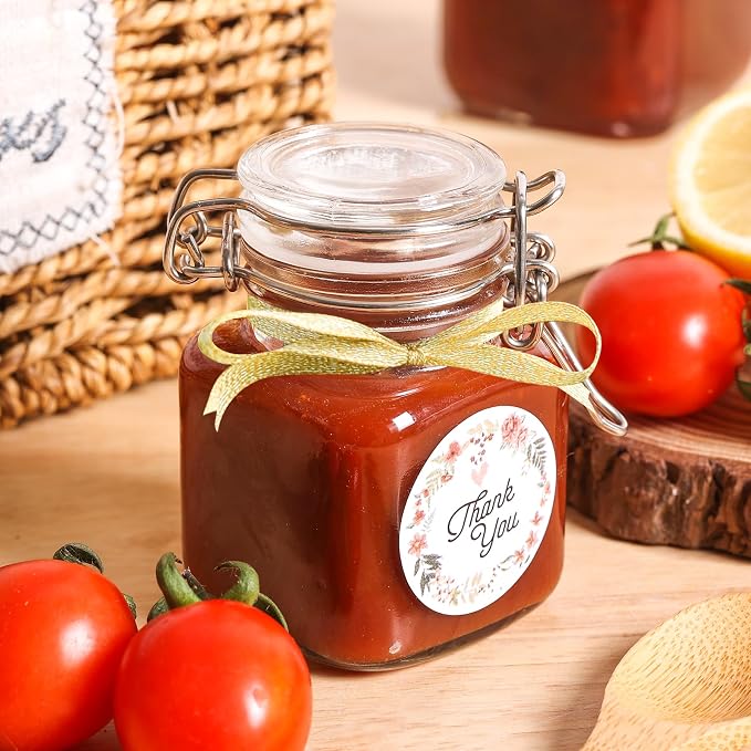ComSaf 4 oz Glass Jars with Lid, Spice Jars, Small Mason Jar, Canning Jar - Image 8