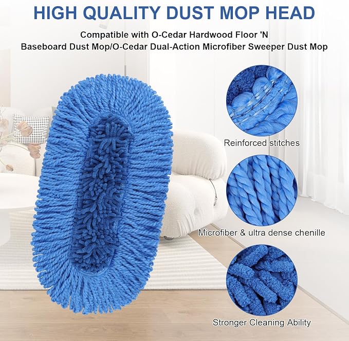 Dust Mop Replacement Head Compatible - Image 4