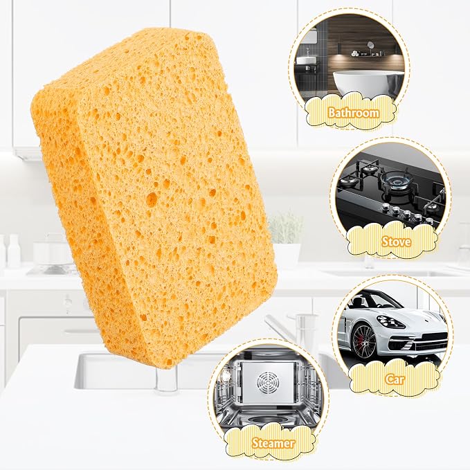 Large Sponge Non-Scratch, Super Absorbent Heavy Duty Large Sponges - Image 7