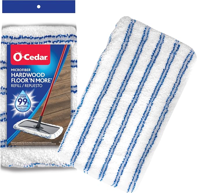 O-Cedar Hardwood Floor 'N More Microfiber Mop Refill by O-Cedar