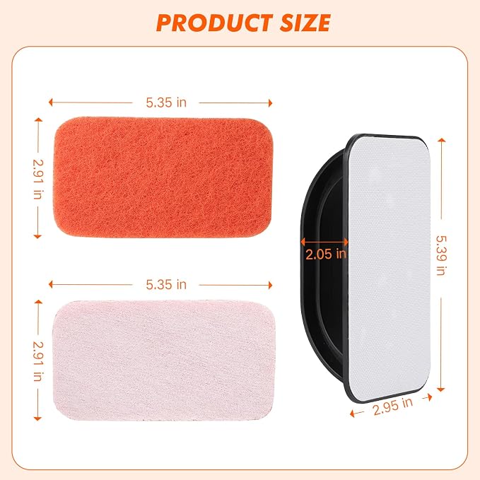 Griddle Scour Pads, Non-Scratch Scouring Pads - Image 5