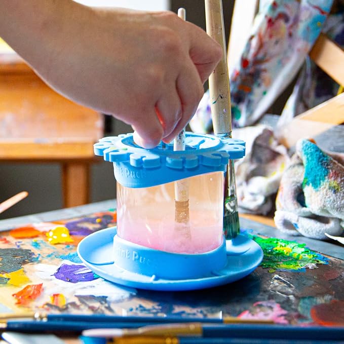 Paint Puck Ultimate Rinse Cup Paint Brush Cleaner - Image 6